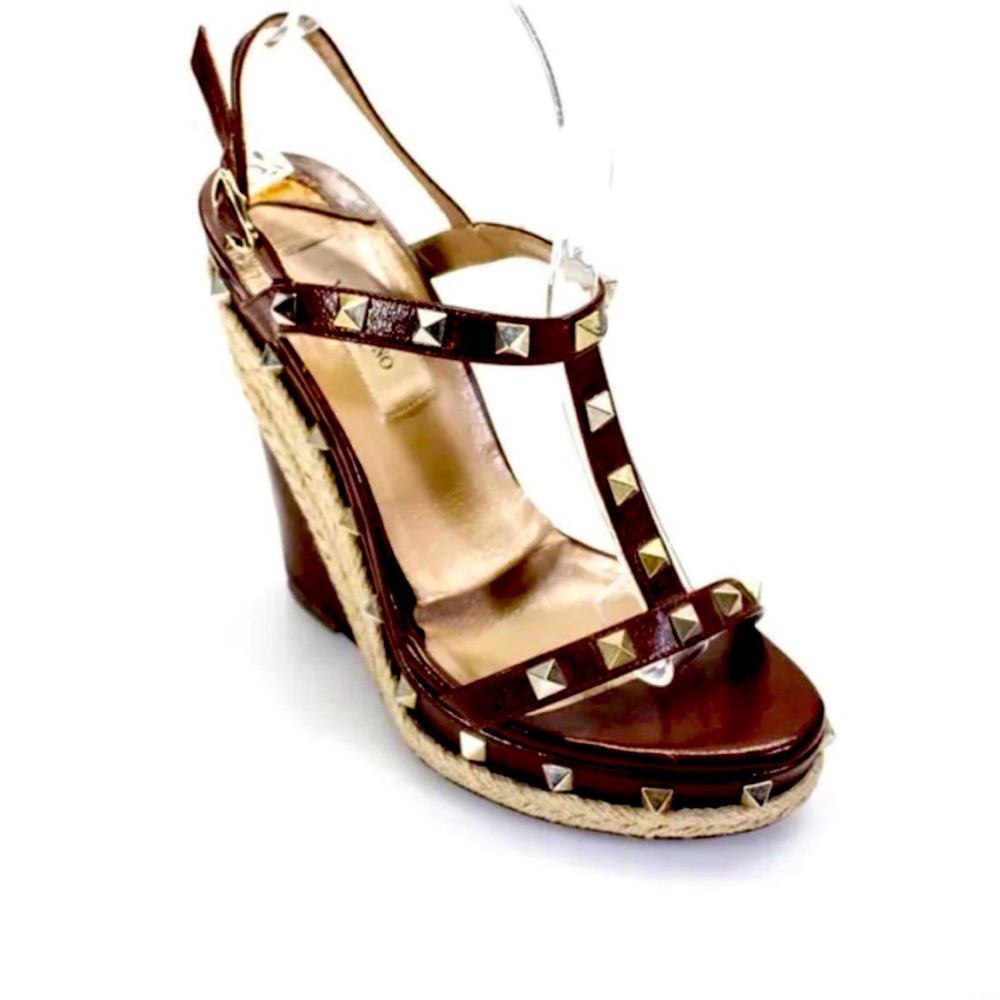 Valentino Rockstud Wedges. Size 37.5